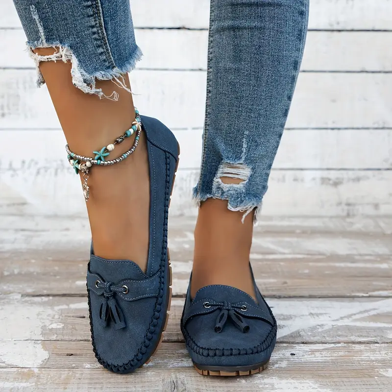 Xara | Women’s Classic Bow Loafers - Image 6