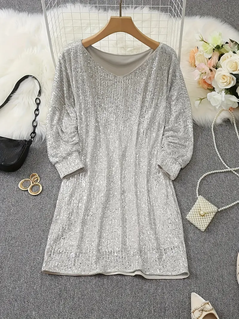 Xenara | Women’s Sequin Party Dress - Image 10