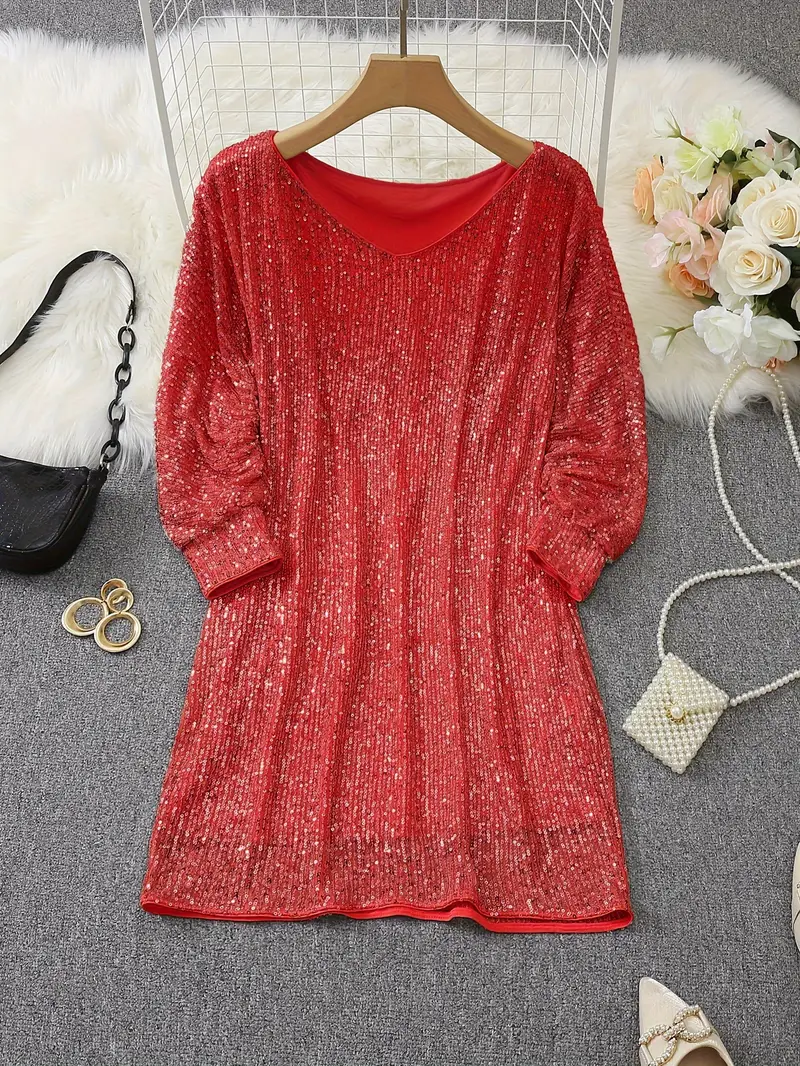 Xenara | Women’s Sequin Party Dress - Image 19