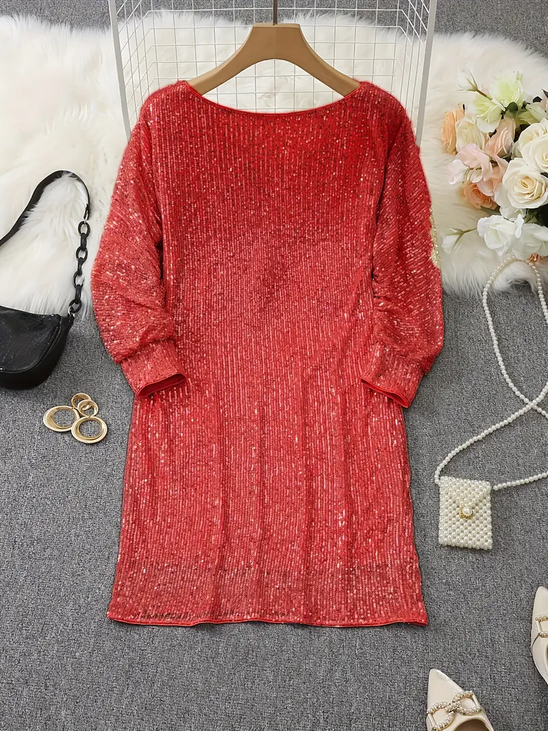 Xenara | Women’s Sequin Party Dress - Image 20