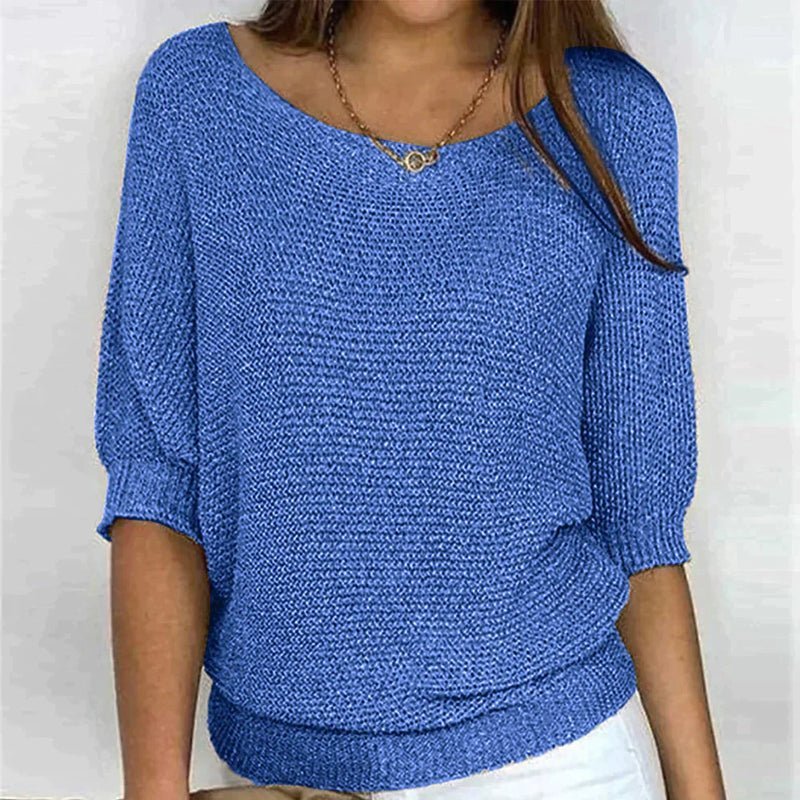 Xenia | Women’s Loose Knit Pullover - Image 4
