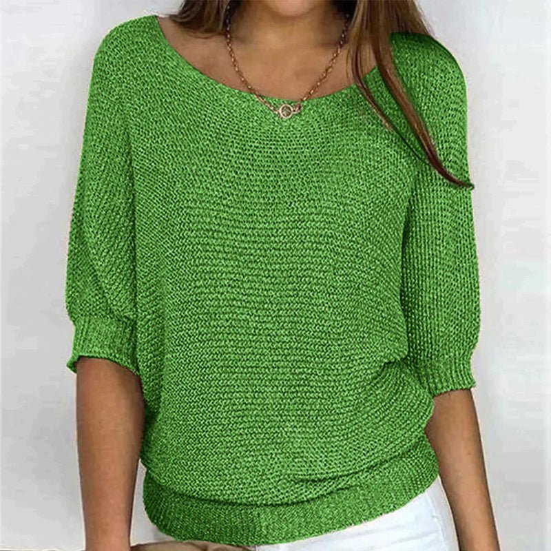 Xenia | Women’s Loose Knit Pullover - Image 6