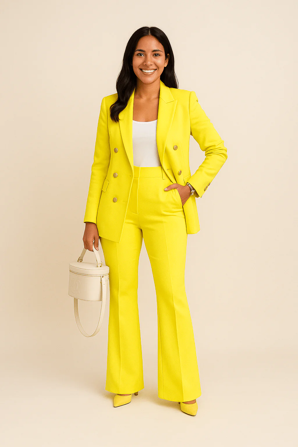 Yogaelle | Women’s Two‑Piece Blazer & Trouser Set - Image 4