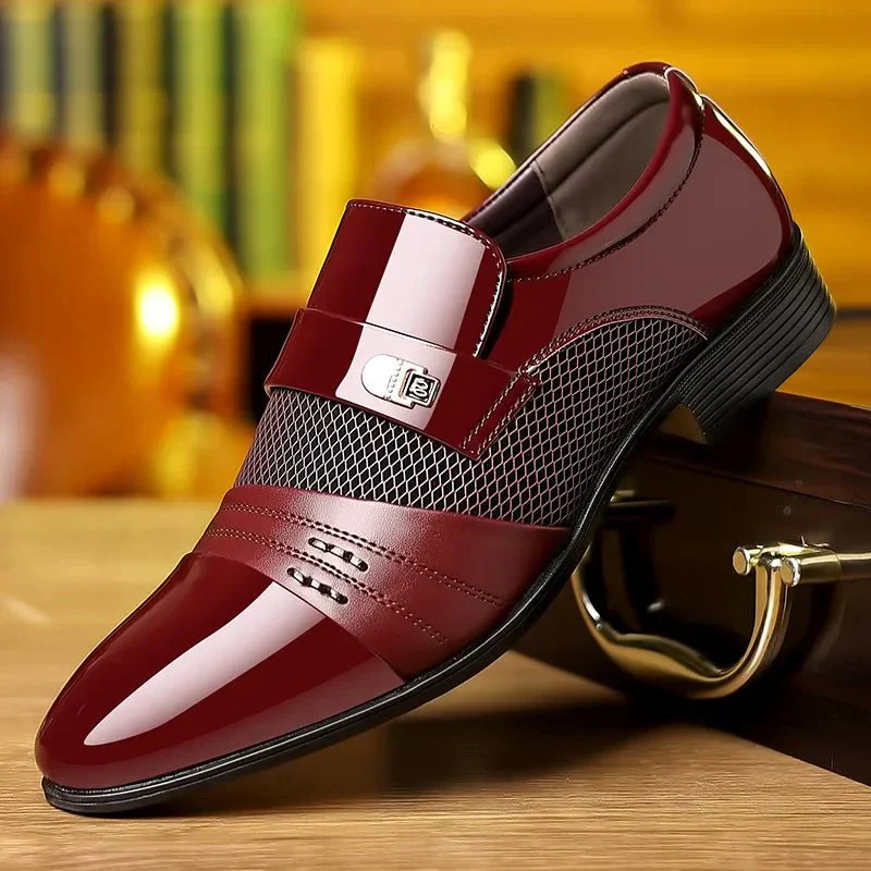 Yorkley | Men’s Elegant Leather Formal Loafers - Image 2