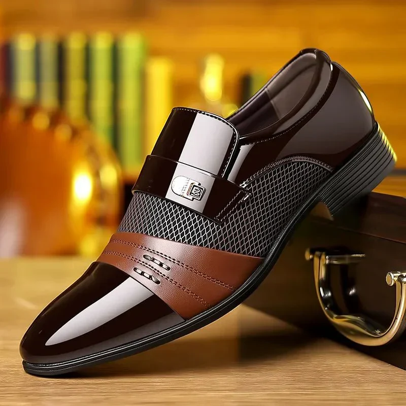 Yorkley | Men’s Elegant Leather Formal Loafers - Image 3