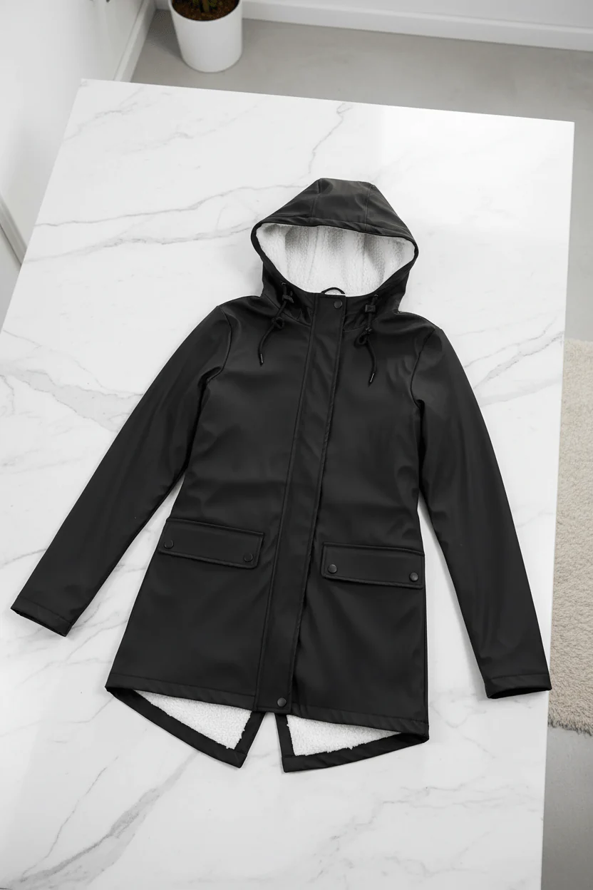 Zerina | Women’s Waterproof Fleece‑Lined Hooded Trench Coat - Image 10