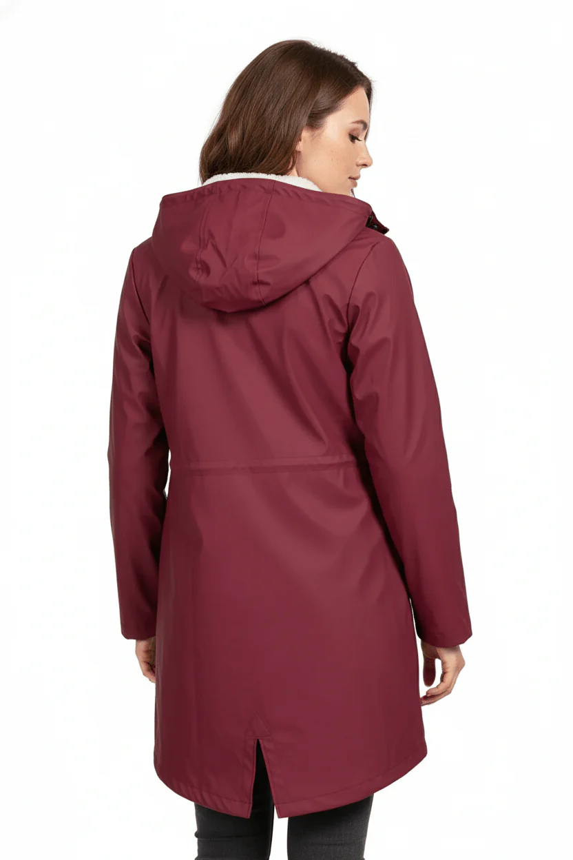 Zerina | Women’s Waterproof Fleece‑Lined Hooded Trench Coat - Image 14