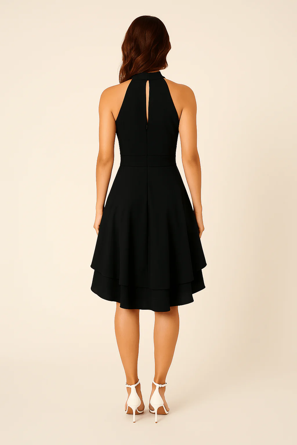 Zyelina | Women’s Halter‑Neck Sleeveless Dress - Image 8