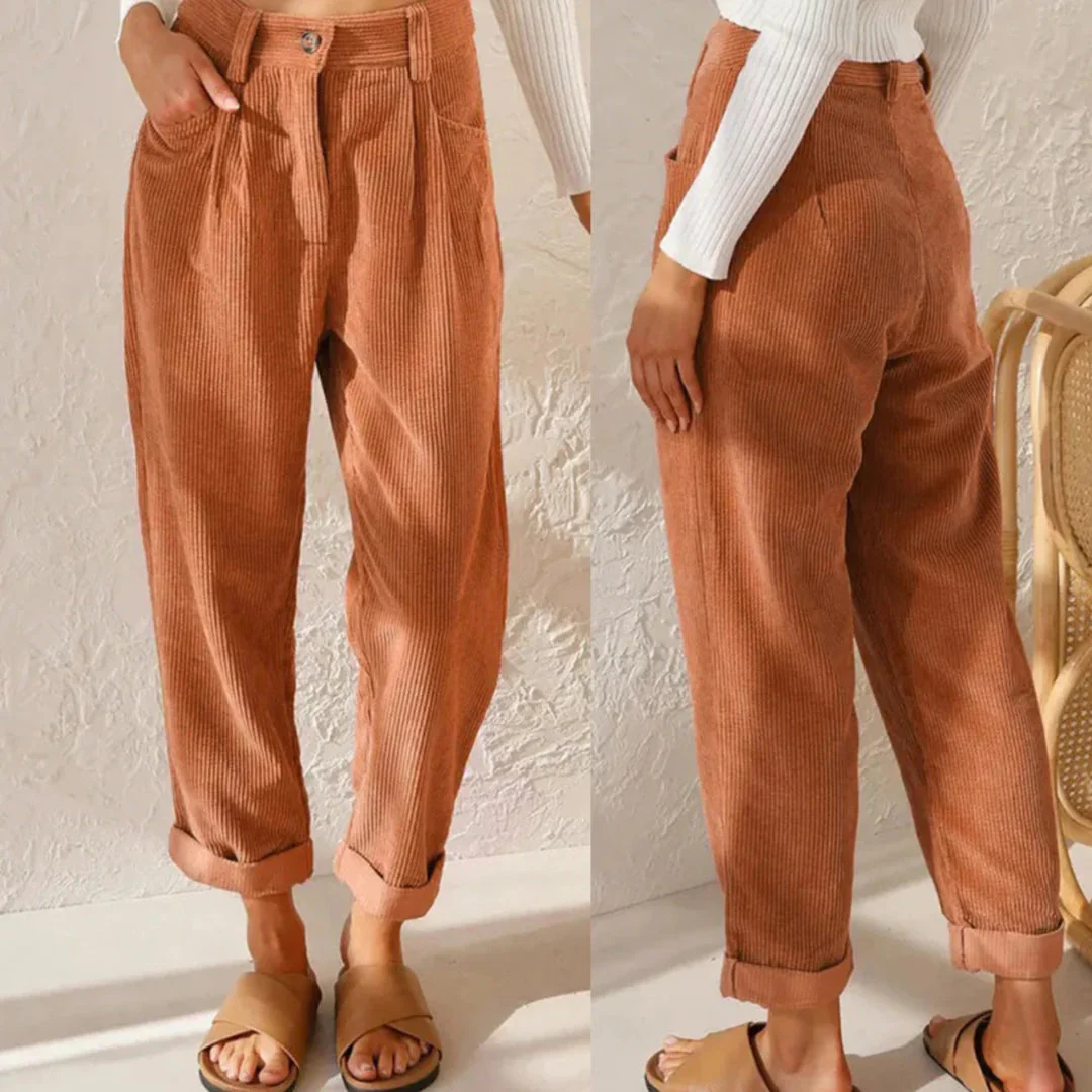 Zyra | Women’s High-Waisted Winter Trousers - Image 10