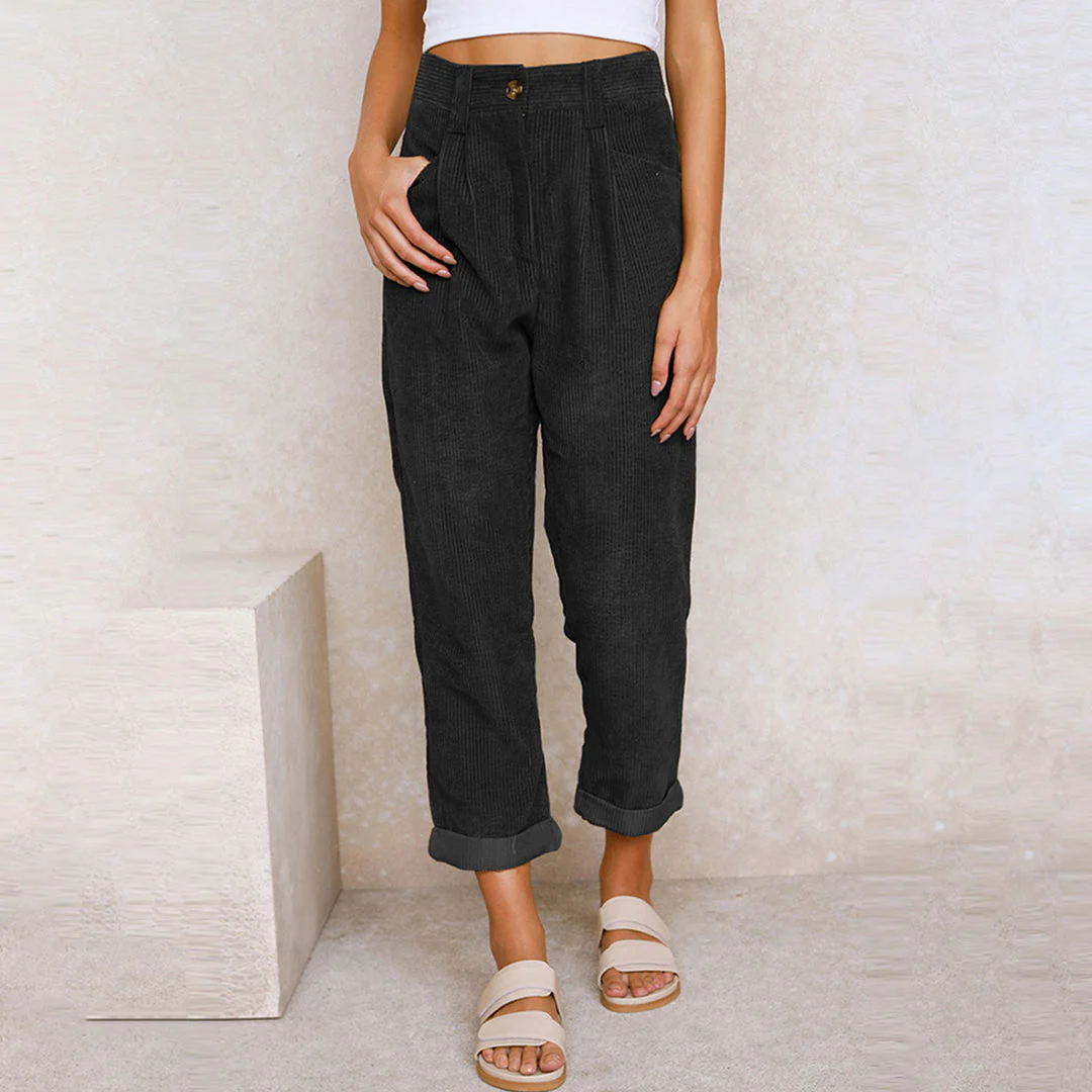 Zyra | Women’s High-Waisted Winter Trousers - Image 7